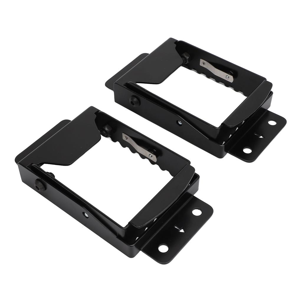 ATV Footrests Anti Slip Universal Foldable 4 Wheel Rear Passenger Foot Pegs Pedal Replacement for Polaris Sportsman