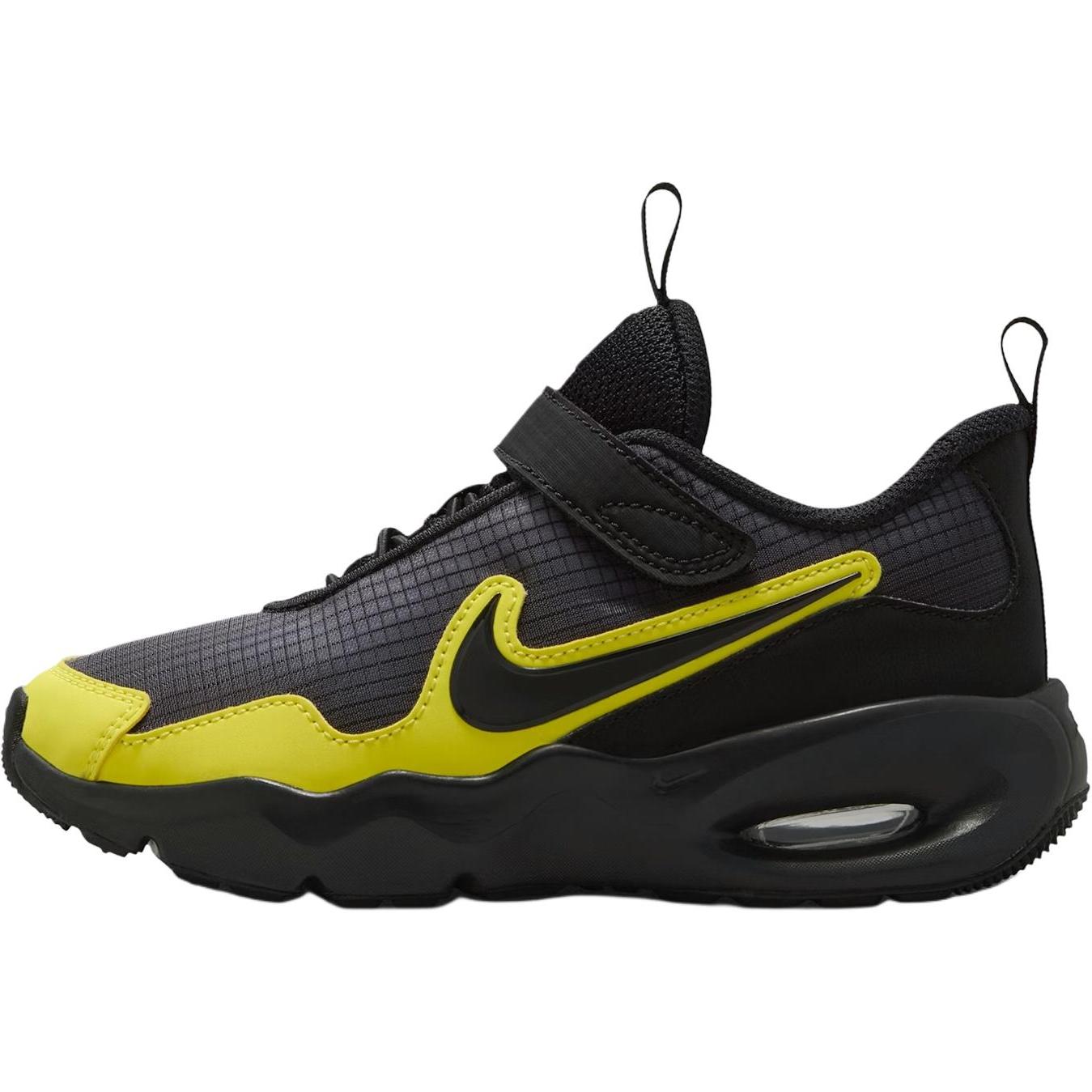 Nike Air Max Nova PS Black Sonic Yellow Kids Sneakers FN4459-009 28.5