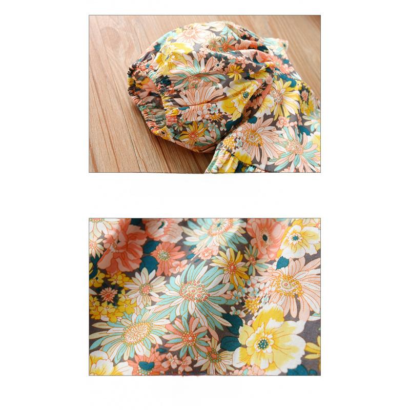 Girls' Princess Dress Summer New Style Baby Children'S Dress Fashionable Cute Floral Dress