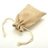 5Pcs Linen Gift Drawstring Bag Travel Package Cosmetic Coin Storage Purse Pouch