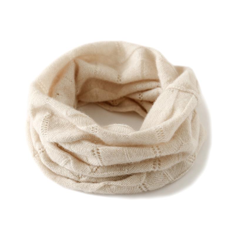 Супермягкий кашемировый снуд - Женский теплый вязаный шарф-воротник для осени/зимы