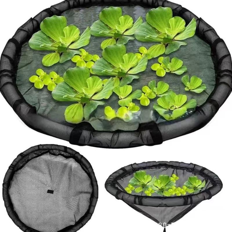 Adjustable Floating Plant Shield Guard Net with Automatic Level Adjustment Suitable For Outdoor Pond & Garden Waterfalls