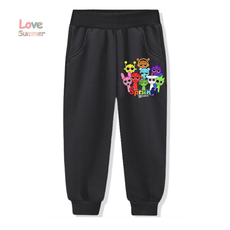 Camiseta casual de manga corta Sprunki de verano para niños de 4 a 14 años, top cómodo para niños, adecuado como regalo para niños y niñas