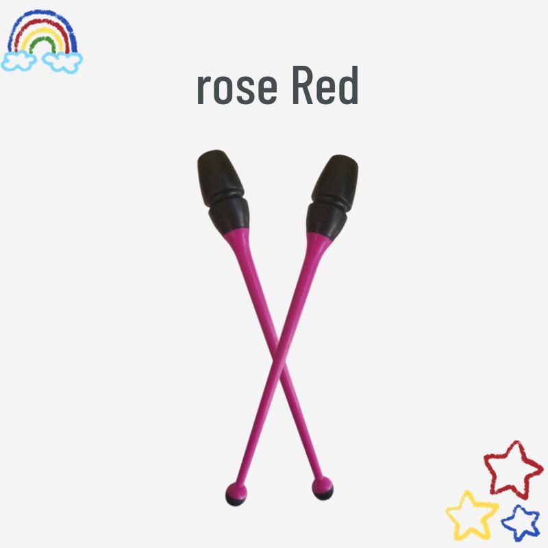 Two-Color Rubber Rhythmic Gymnastics Dance Clubs for Adult Training and Competition