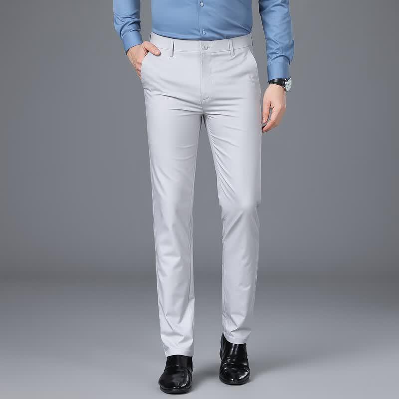 YUZHAOLIN Men's Summer Casual Straight-Leg Pants