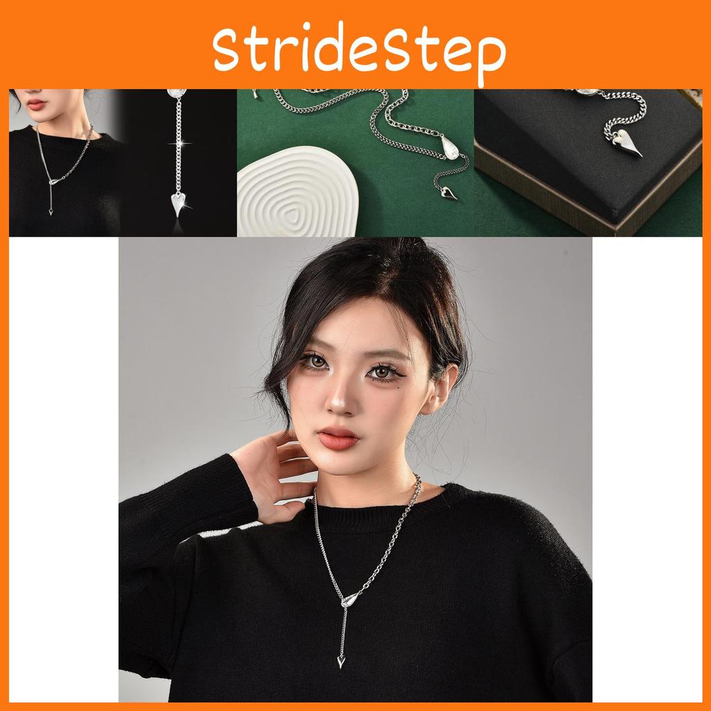 Premium Water Drop Crystal Lock Chain Necklace For Women Featuring Stylish Layered Elements