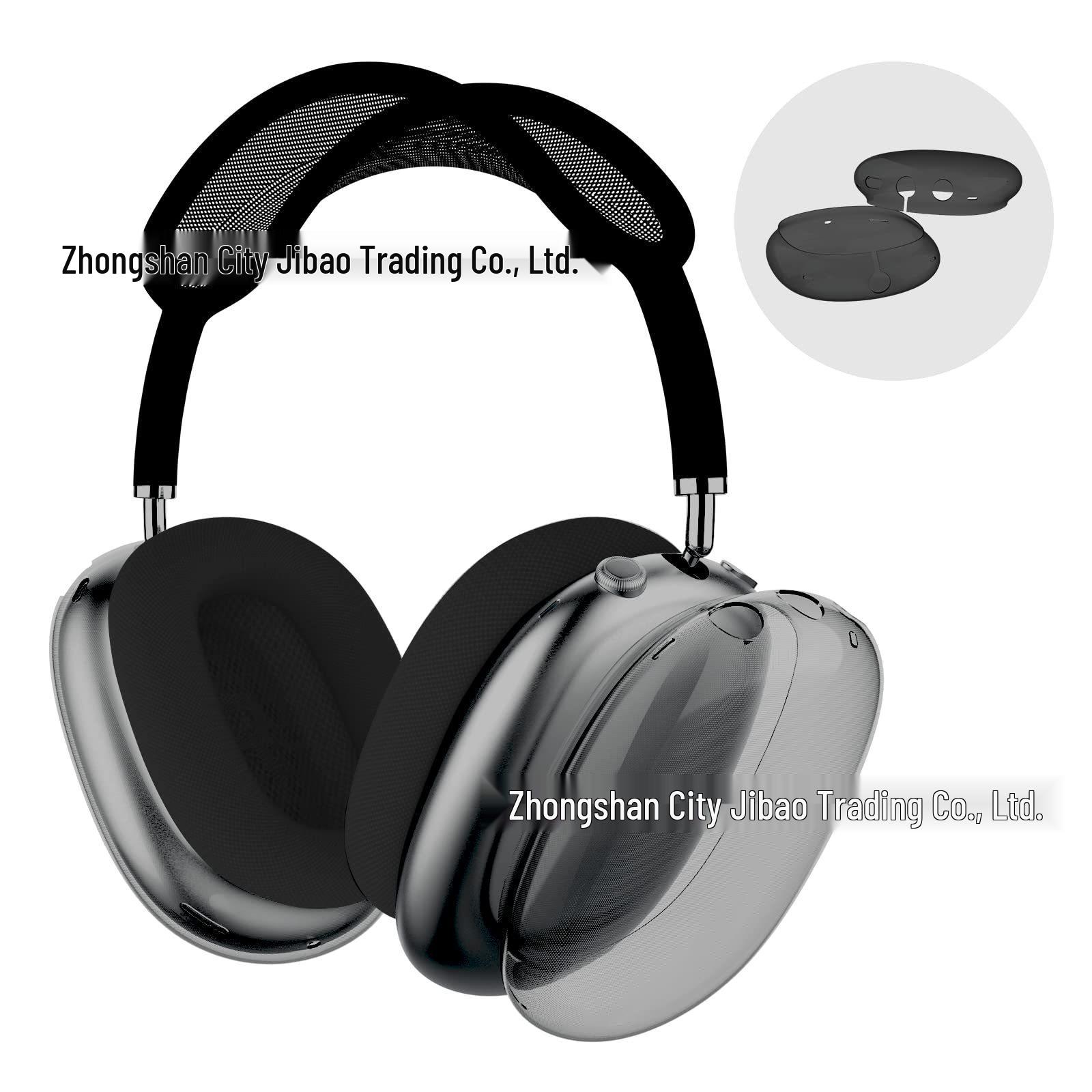 Прозрачный защитный силиконовый чехол для накладных наушников Apple AirPods Max Airpods Max Protective Case
