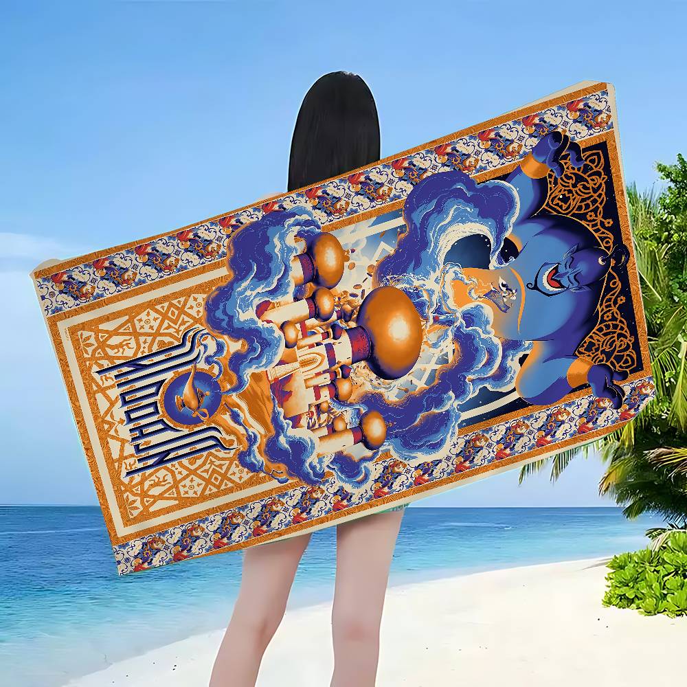 Bohemian Hippie Style Microfiber Beach Towel Absorbent Quick Dry Soft Yoga Swimming Resort Mountain Climbing Towel