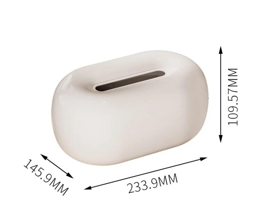 Scatola per fazzoletti estraibile ovale Decorazione per soggiorno Scatola per fazzoletti da tavolo Scatola per fazzoletti da tavolo Accessori per la decorazione della stanza Regali squisiti