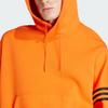 Adidas Originals Adicolor Neuclassics Hoodie Three Stripes Color Block Long Sleeve Sweatshirt Men Hoodies Orange IL2512