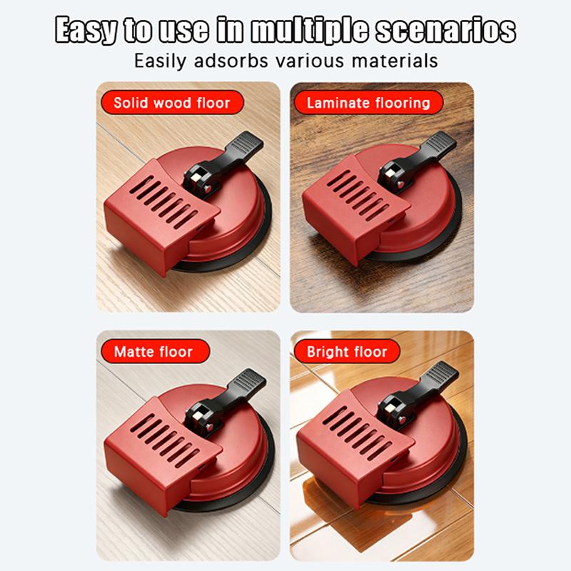 Wood Floor Gap Repair Suction Cup High Quality Thickened Anti-Slip Rubber Reusable Floor Fix Tool for Home Floor Maintenance
