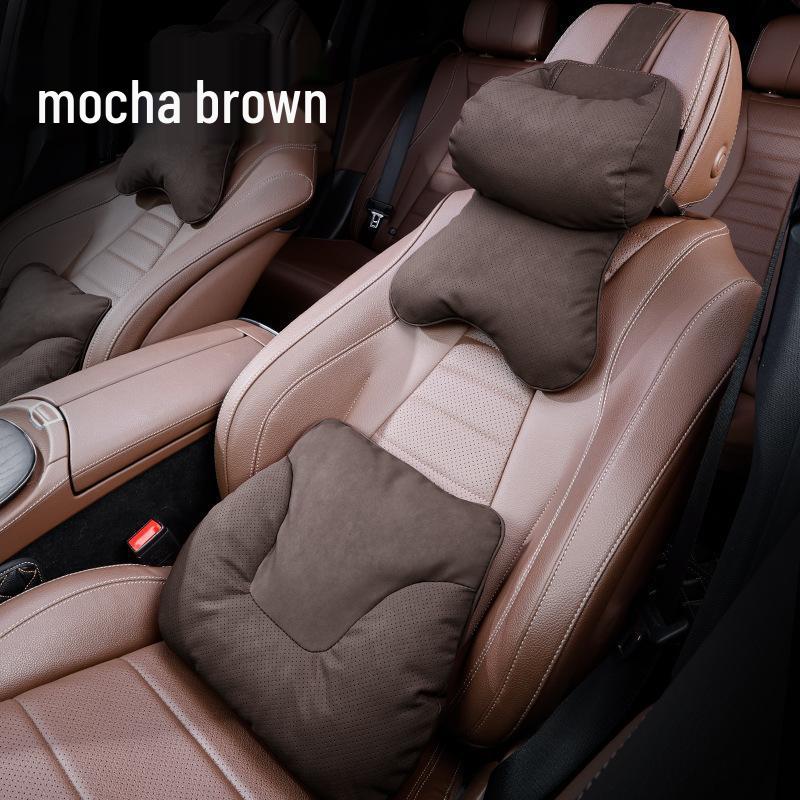 ZADENNI Car Neck and Back Pillow for Tesla, Li Auto & Volkswagen Seats