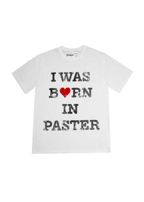 Paster I Was Born In Men S T-Shirt, White White/L