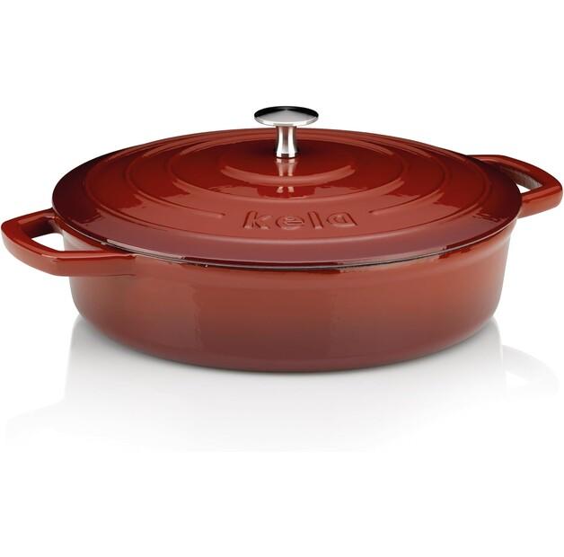 

Жаровня Kela Calido плоская 28 см красная (11938)