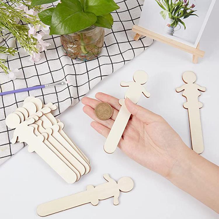 Wooden for DIY Painting Crafts, Wood Discs for Kids