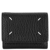 "Style 22SS Cowhide Tri-Fold Wallet: Genuine Leather Multi-Card Holder & Coin Purse for Men and Women"