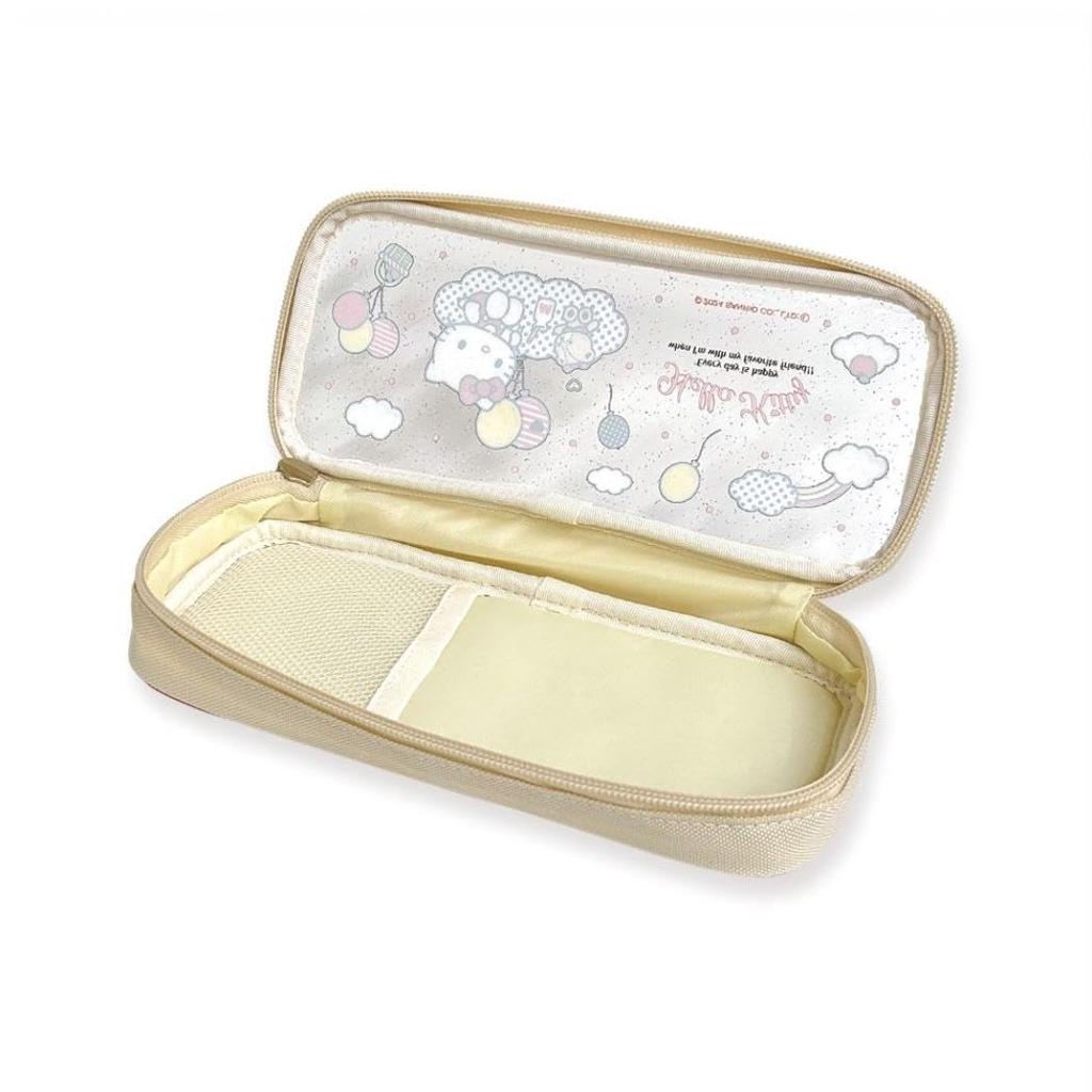 Hello Kitty Pencil Round N Case, Zip, Clear, (Sanrio)