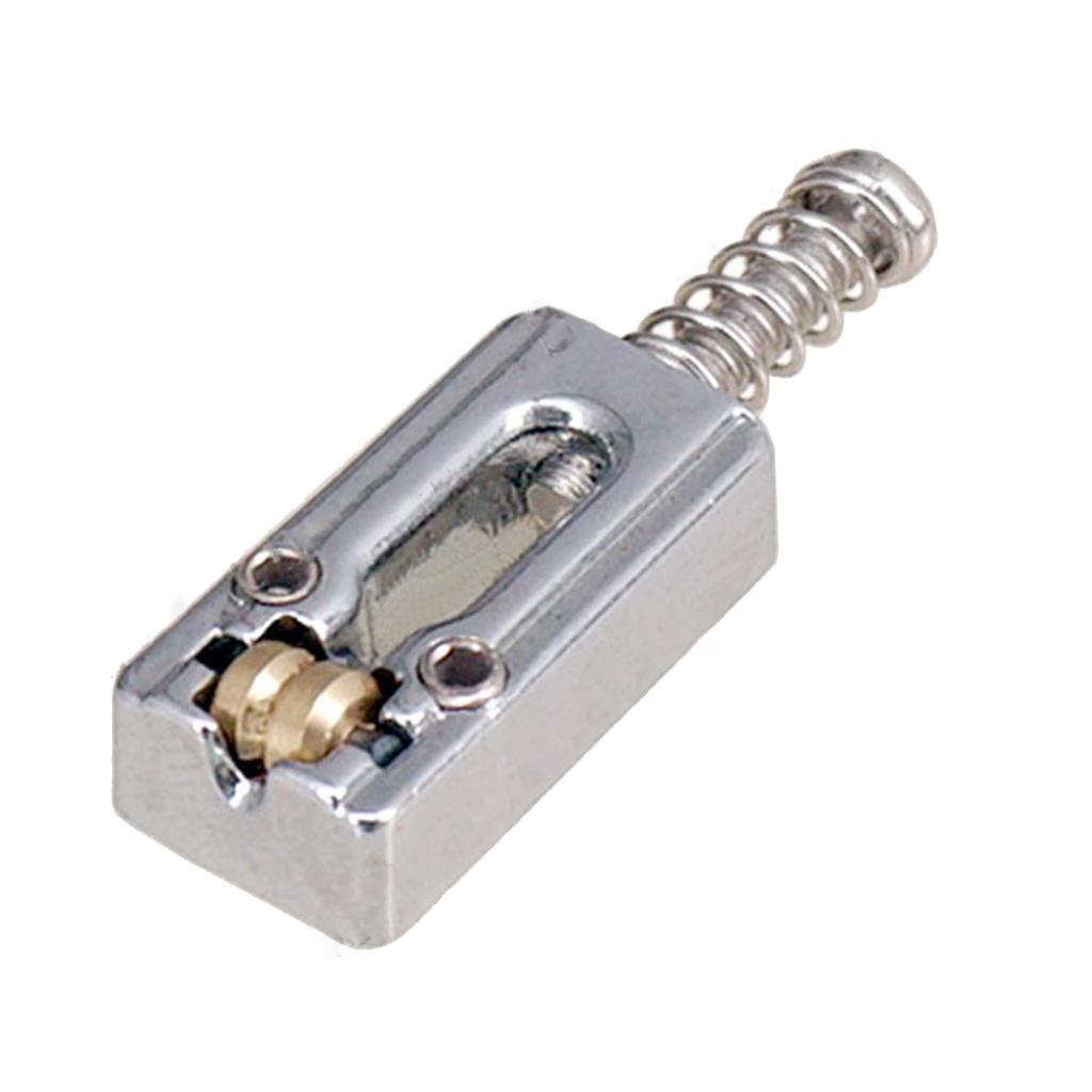 6 Pcs Guitar Tremolo Bridge Saddles Electric Guitar Replacement Bridge Saddle Metal 6 String Roller Saddles Guitar Parts