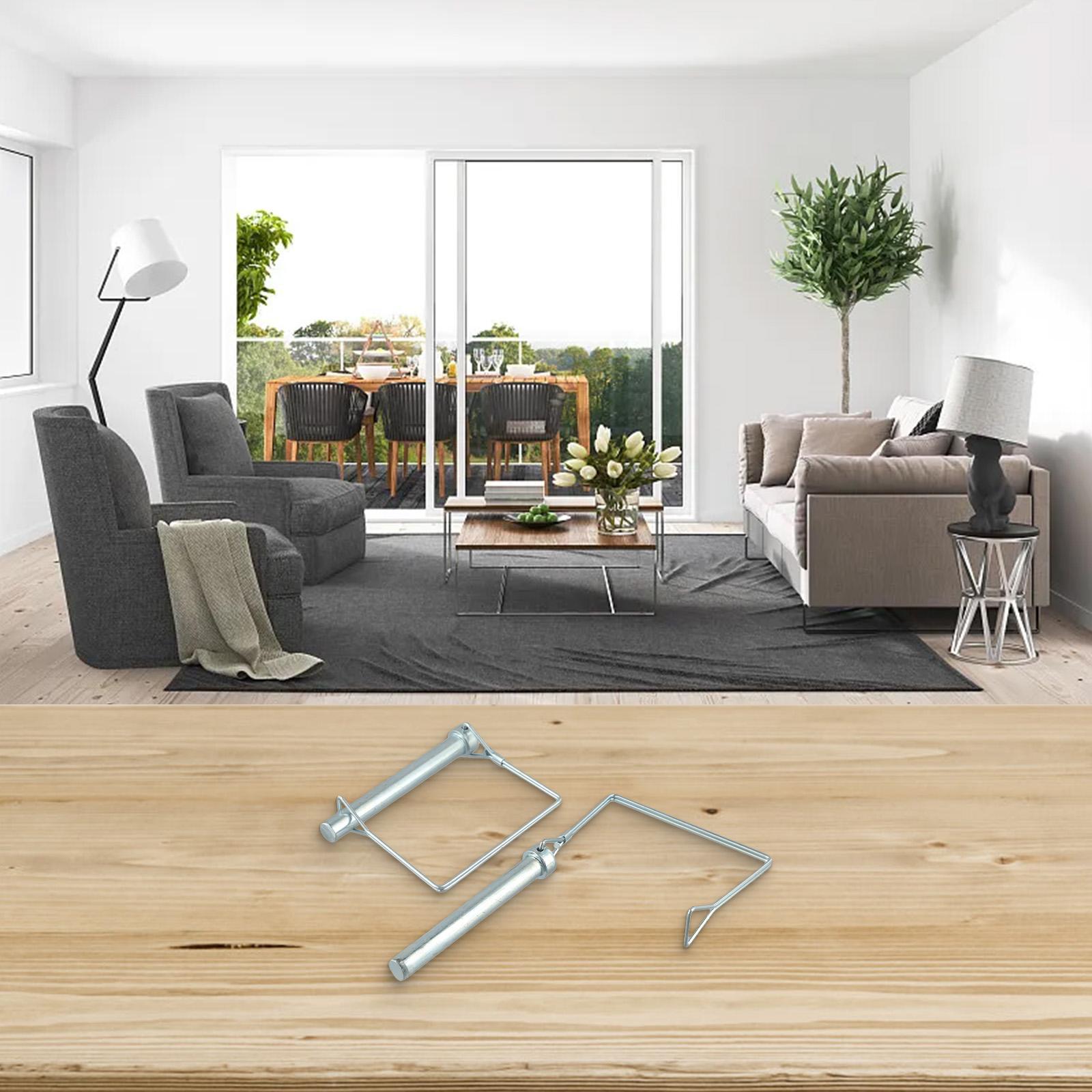 Штифт с пружиной быстрого запирания из углеродистой стали Квадратный штифт