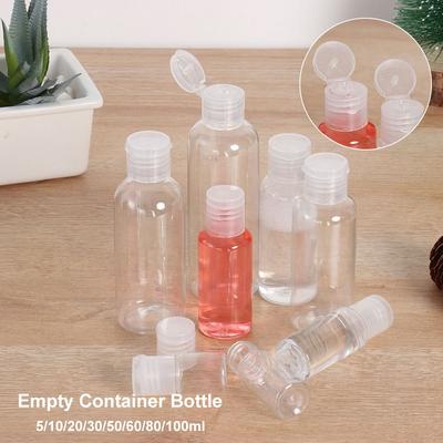5-100ML Plastik Make-up Shampoo Flasche Leerer Behälter Flasche Lotion Tiegel Nachfüllbar