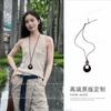 Retro ethnic style long pendant necklace light luxury niche high-end sweater chain temperament versatile personality jewelry women