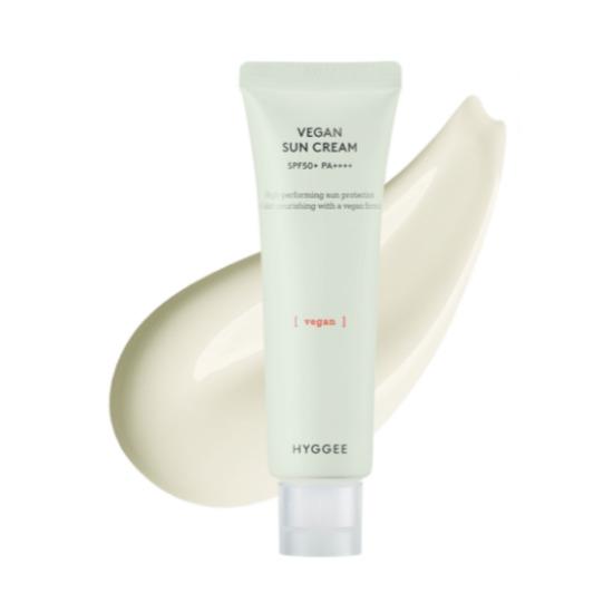 HYGGEE Vegan Sun Cream SPF50+ PA++++ Broad Spectrum UV Protection 50ml