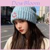 Warm Knitted Hat With Smile Face Design For Winter And Fall Comfort