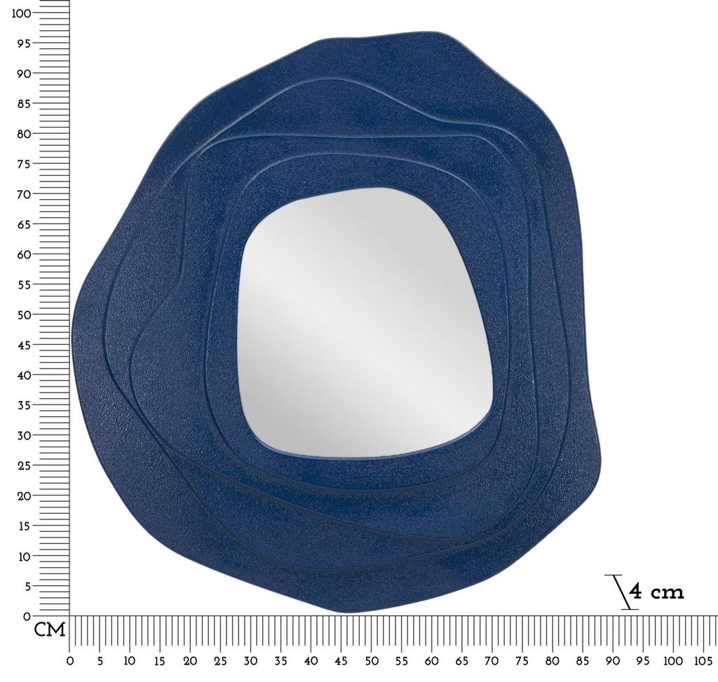 Wall Mirror Dalia Blue Cm 90X4X97