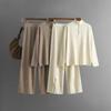 Fashion Wind Knitting Turtleneck Zipper Sweater Pants Suit Knitted Sweater and Pants Set