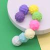 4 Pcs Silicone Magnetic Fidget Balls for Adults Teens Magnet Balls Stress Relief Sensory Toy with Fun Textures for Office Desk Accessory