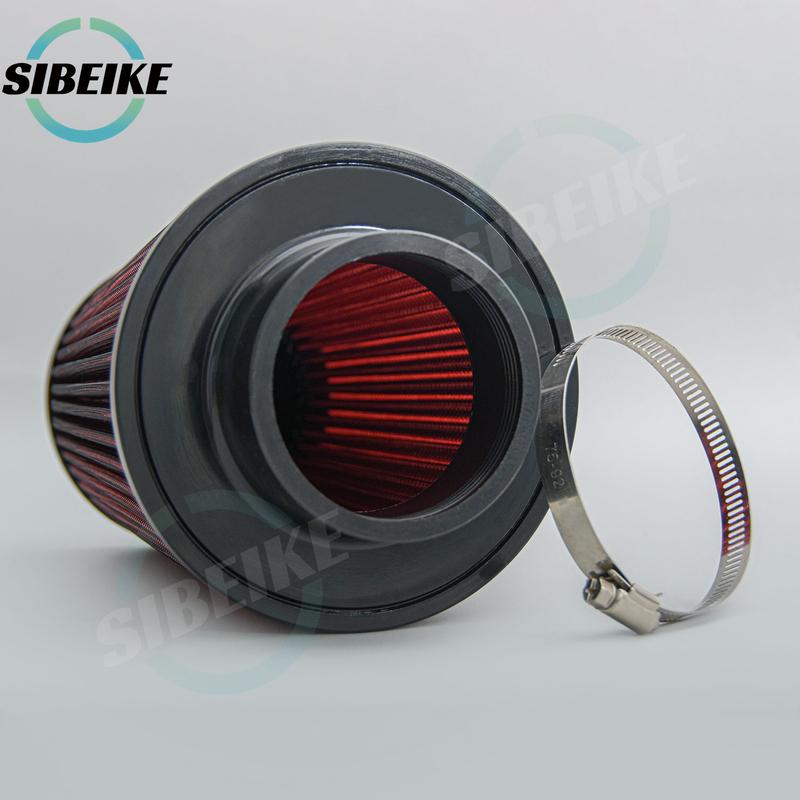 Universal Mushroom Head High Flow Intake Air Filter 3inch 76mm Cone Tapered Air Filters