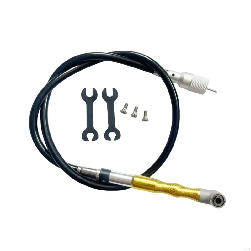 90 Degree Air Grinder Pneumatic Tool Electric Grinder Transfer Head Part Mini Grinder Grinding Polishing Tool Set