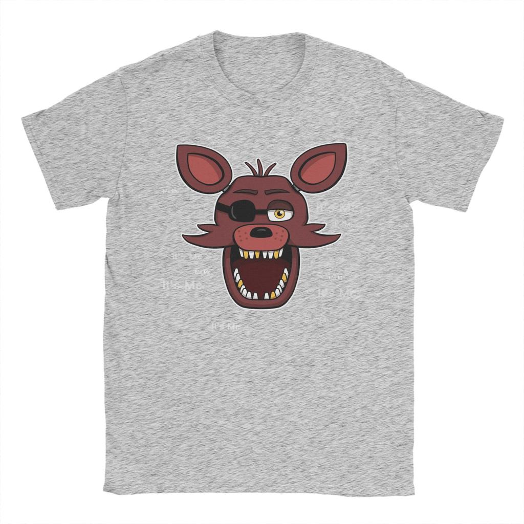 Vintage Freddyed Bonnie Game Foxy Its Me TShirts for Men Crew Neck 100 Cotton T Shirt  Short Sleeve Tees Printed Tops