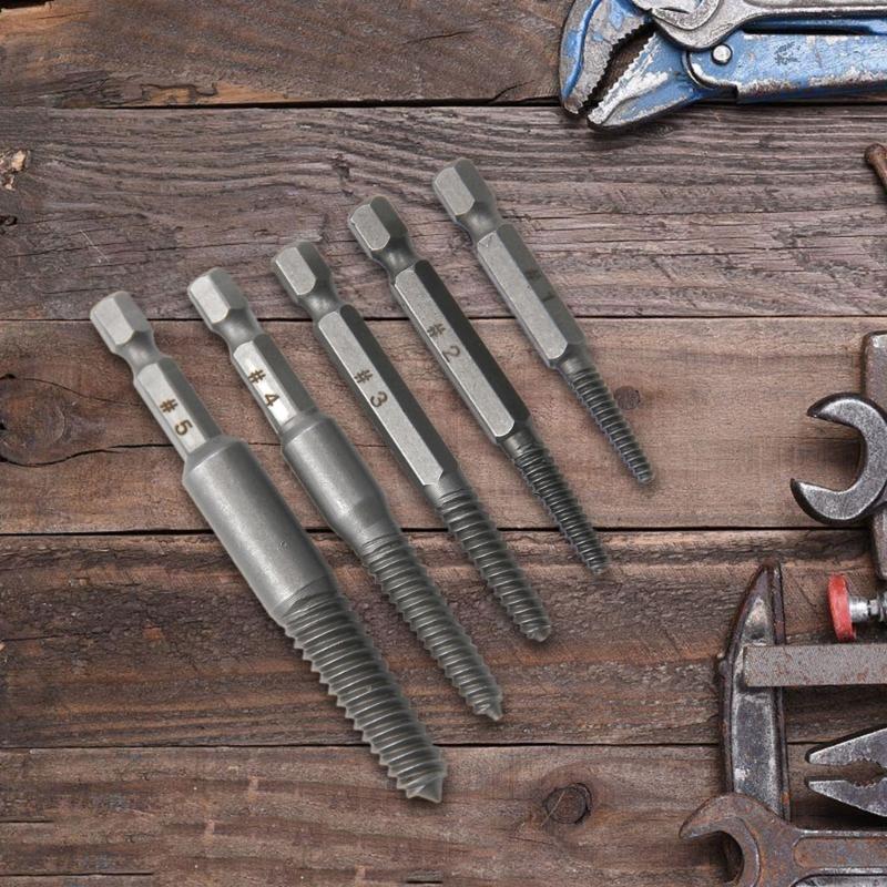 10Pcs Professional Screw Extractor Set Rusty Bolt & Stripped Screw Remover Tool Set for Men,Gift for DIY Enthusiasts