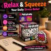 NeeDoh Color-changing Smiling Face Squeezy Ball Flour Version Stress-relieving SqueezyFunStress Relief Magic Novelty Toy Squishy
