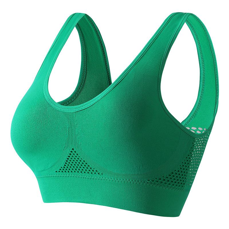 Soutien-gorge de sport à dos magnifique, résistant aux chocs, pour la course à pied, le fitness, anti-affaissement, collection supérieure, soutien doux, gilet de yoga haute résistance pour femme