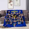Famous F.C. Internazionale Milano football player Lautaro Martínez  blanket Soft four season home bed office travel outdoor warm  blanket L12