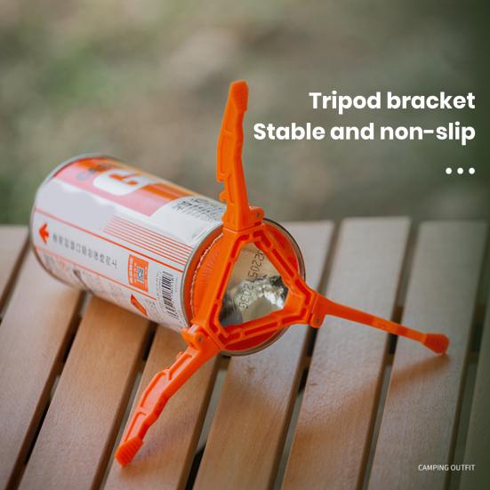 

Уличный кронштейн для бензобака, высокая стабильность, нескользящая складная универсальная маленькая подставка для бензобака, держатель для хранения чёрный