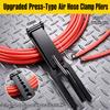 Press Type Pipe Riveting Tool Thickened Brake Hose Pliers Air Tube Pliers  Pipeline Maintenance