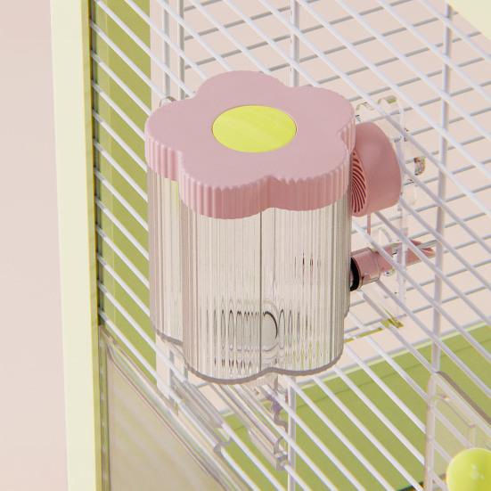 Dispensador Automático de Agua para Pájaros para Jaula, Montaje Magnético Dentro Fuera de la Jaula Alimentador de Agua para Loro, Botella de Agua Transparente para Pájaros para Periquito