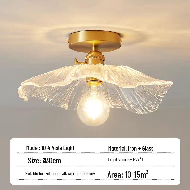 

Персонализированный креативный потолочный светильник из меди – американский стиль для проходов, коридоров, прихожих и фойе