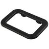 Replacement Interior Handle Trim For Car Door Handle Cover Trim Bezel Black Car Convertible Top Handle For BMW E30 E28 E24 E23