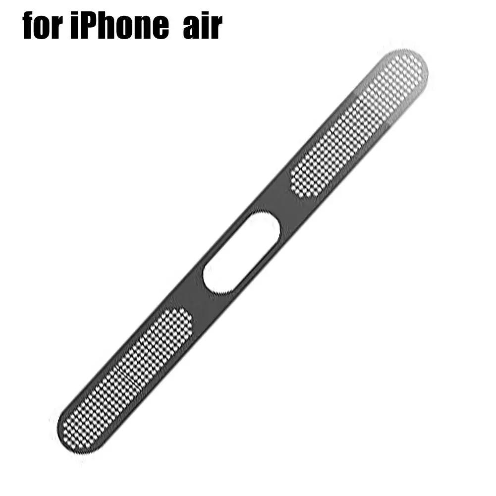 2Pcs Metal Dustproof Net Sticker For iPhone 17 Air 17 Pro Max Easy Install Earpiece Speaker Hole Anti-dust Mesh Protection Cap