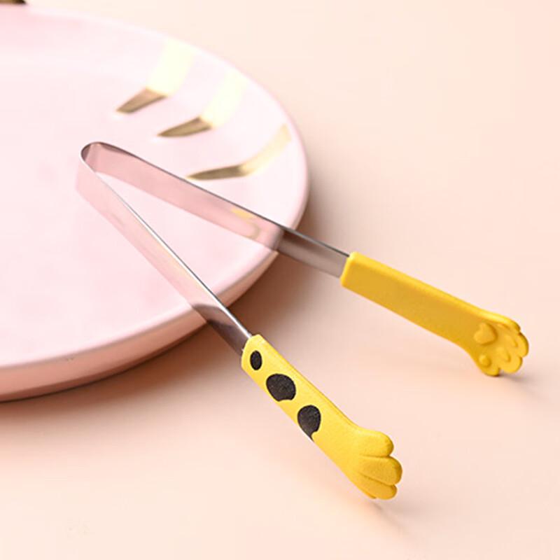 

Cute Cat Paw Stainless Steel Food Tongs