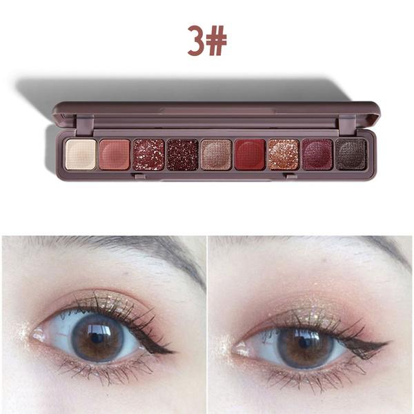 

Девятицветная клавиатура, палитра теней для век на кончиках пальцев, жемчужно-матовая, супер огненная, 9-цветные тени для век, дешевая оптовая продажа, мода для начинающих