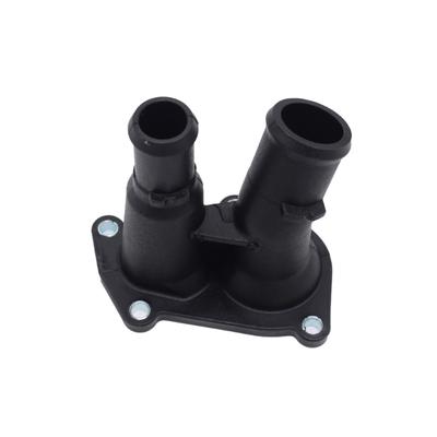 Long Lasting Coolant Flange Thermostat Water Pipe Maintenance For 1493599 Enhances Performances Efficient Engine Cooling