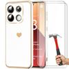 Coque - Xiaomi - Redmi Note 13 Pro 4G - Antichoc - Silicone - Motif Cœur