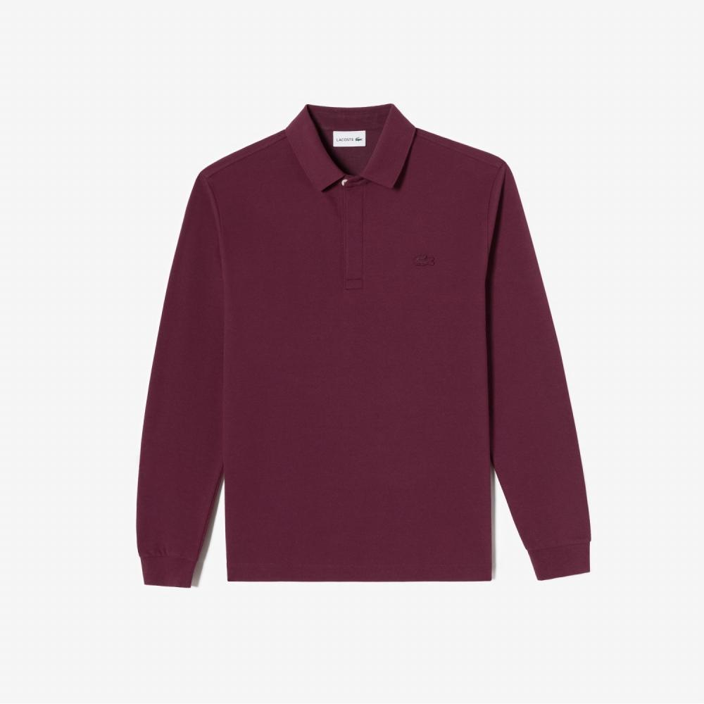 

Мужская футболка-поло с длинными рукавами LACOSTE PARIS PH248E 53N SML