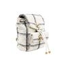 Chanel 22K Autumn And Winter Tweed Backpack Women's White AS3615-B09713-NJ538