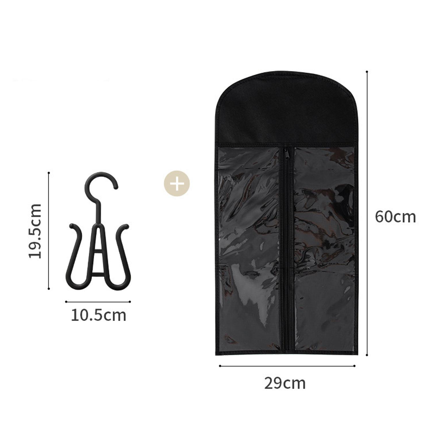 

Wig storage Bags Hair Extensions Storage Bag With Hanger For lace Wigs Hair Extension Holder wig hanger With bag wig accessories